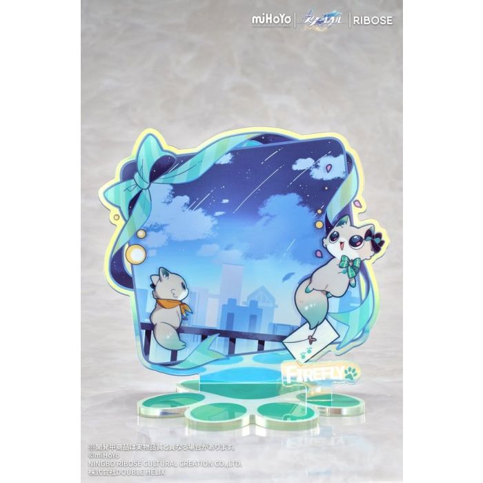 Honkai: Star Rail Rise Up+ Chibi Cat Series Mini Figure Firefly Ver. 18 cm