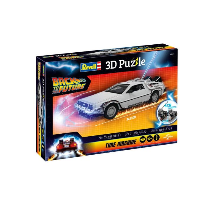 Back to the Future 3D Puzzle Time Machine