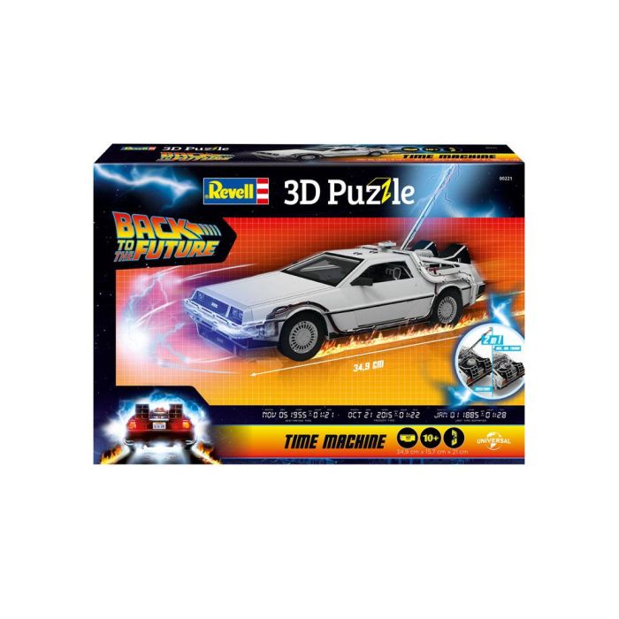 Back to the Future 3D Puzzle Time Machine