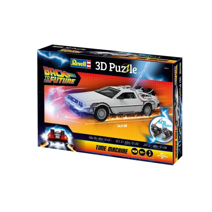 Back to the Future 3D Puzzle Time Machine