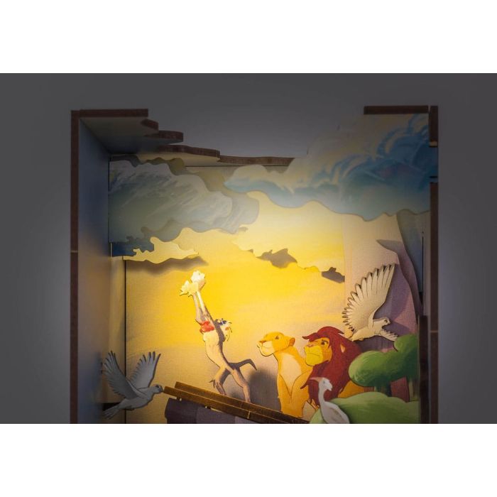 Disney Tiny Adventures Book Nook Mini Diorama The Lion King 23 cm