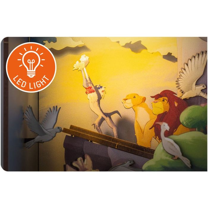 Disney Tiny Adventures Book Nook Mini Diorama The Lion King 23 cm