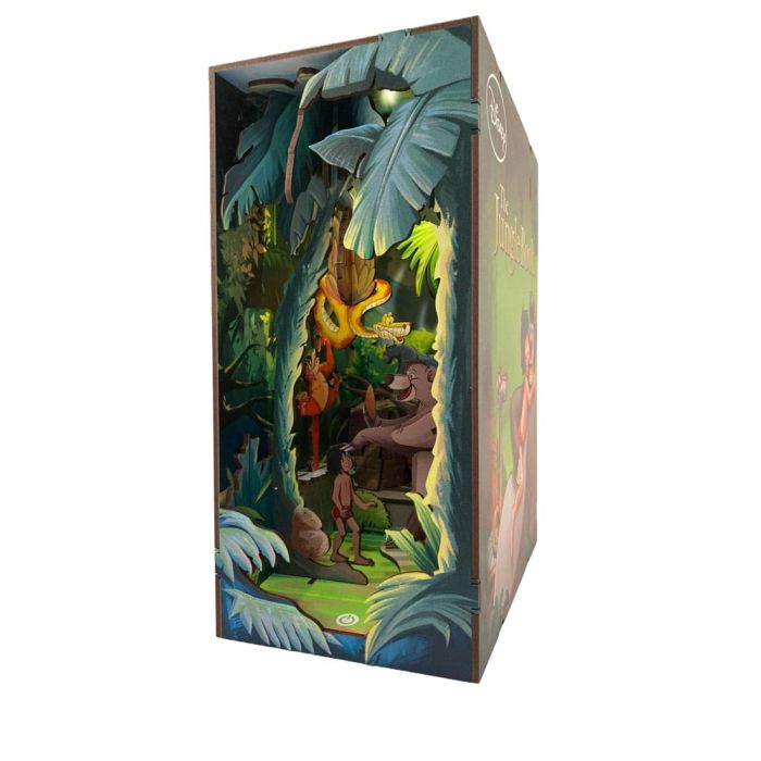 Disney Tiny Adventures Book Nook Mini Diorama The Jungle Book 23 cm