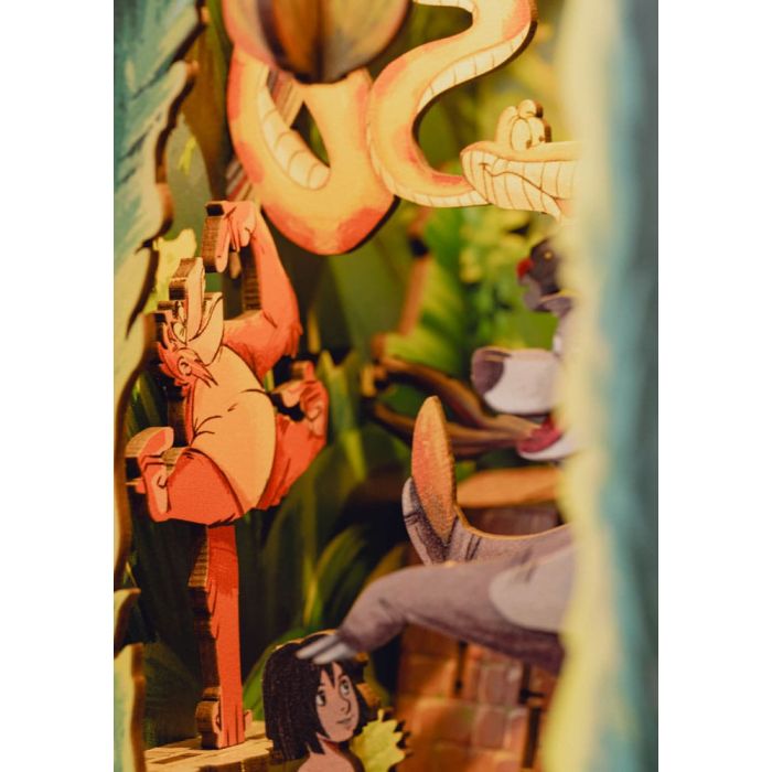 Disney Tiny Adventures Book Nook Mini Diorama The Jungle Book 23 cm