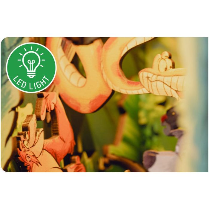 Disney Tiny Adventures Book Nook Mini Diorama The Jungle Book 23 cm