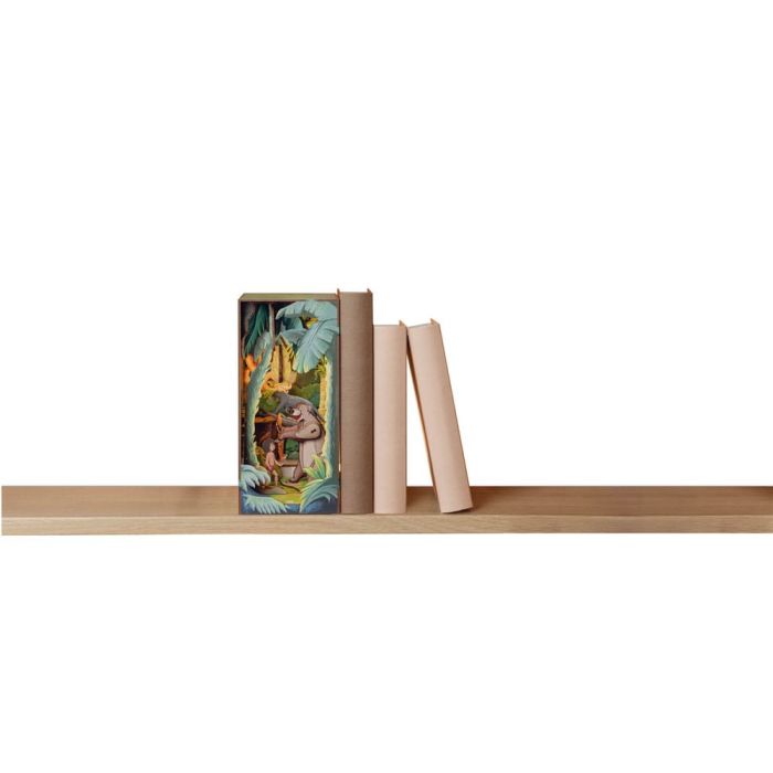 Disney Tiny Adventures Book Nook Mini Diorama The Jungle Book 23 cm