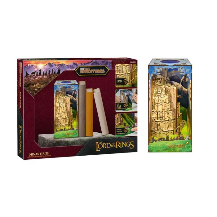 The Lord of the Rings Tiny Adventures Book Nook Mini Diorama Minas Tirith 23 cm