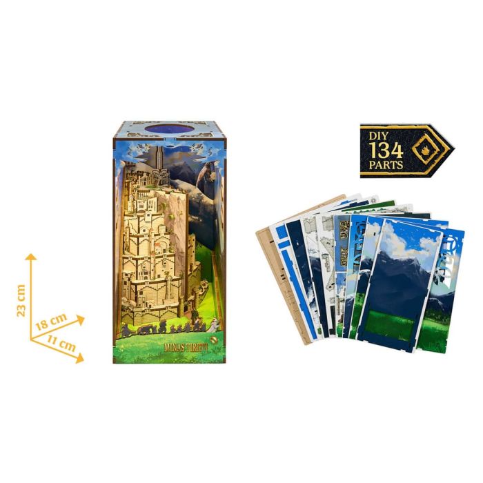 The Lord of the Rings Tiny Adventures Book Nook Mini Diorama Minas Tirith 23 cm
