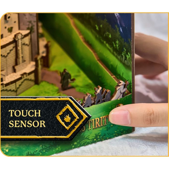 The Lord of the Rings Tiny Adventures Book Nook Mini Diorama Minas Tirith 23 cm