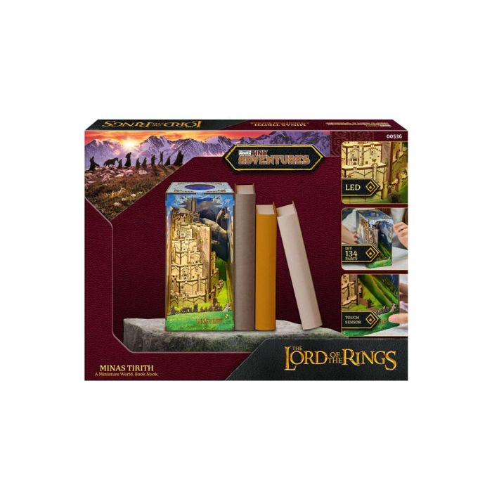 The Lord of the Rings Tiny Adventures Book Nook Mini Diorama Minas Tirith 23 cm