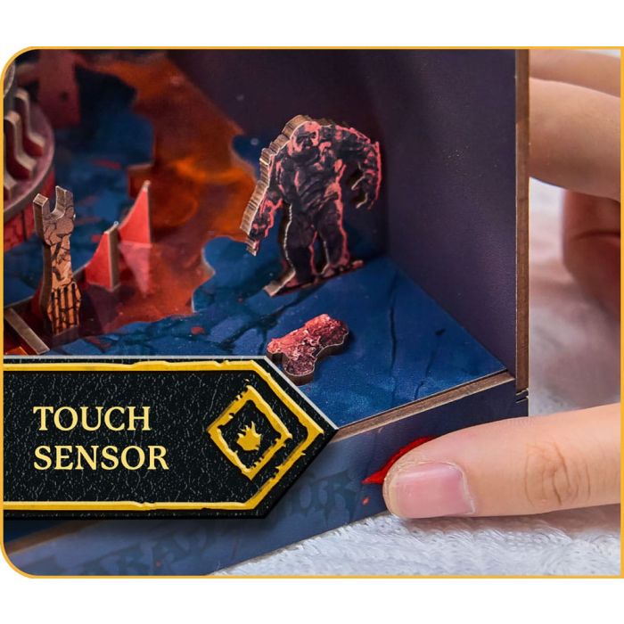 The Lord of the Rings Tiny Adventures Book Nook Mini Diorama Barad-Dûr 23 cm