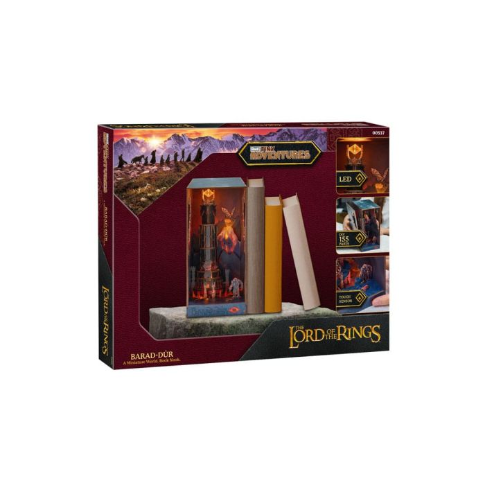 The Lord of the Rings Tiny Adventures Book Nook Mini Diorama Barad-Dûr 23 cm