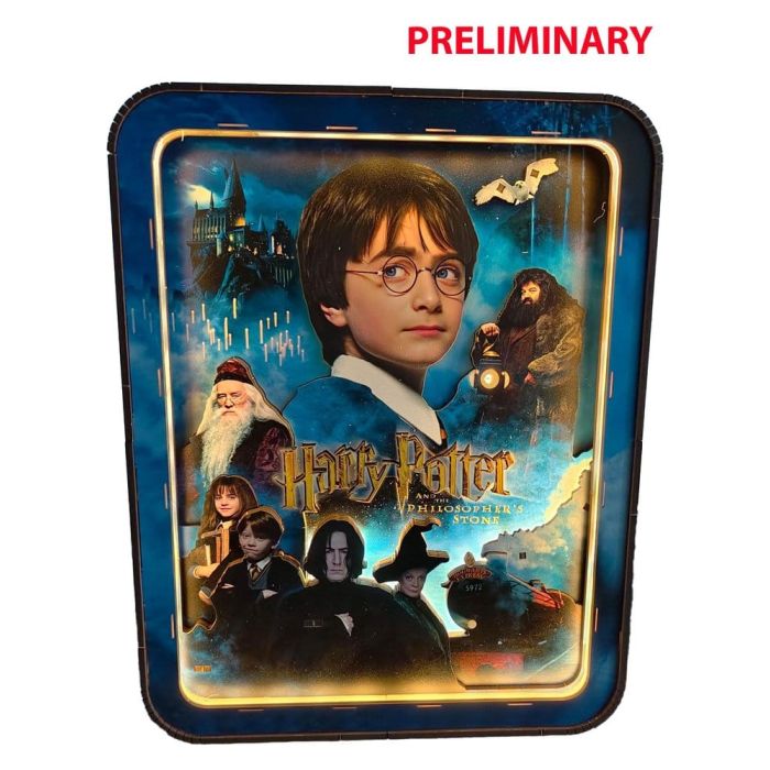Harry Potter Tiny Adventures Wall Frame Harry Potter and the Philosopher's Stone