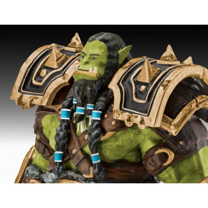 World of Warcraft Model Kit Gift Set 1/16 The Orc Thrall 13 cm