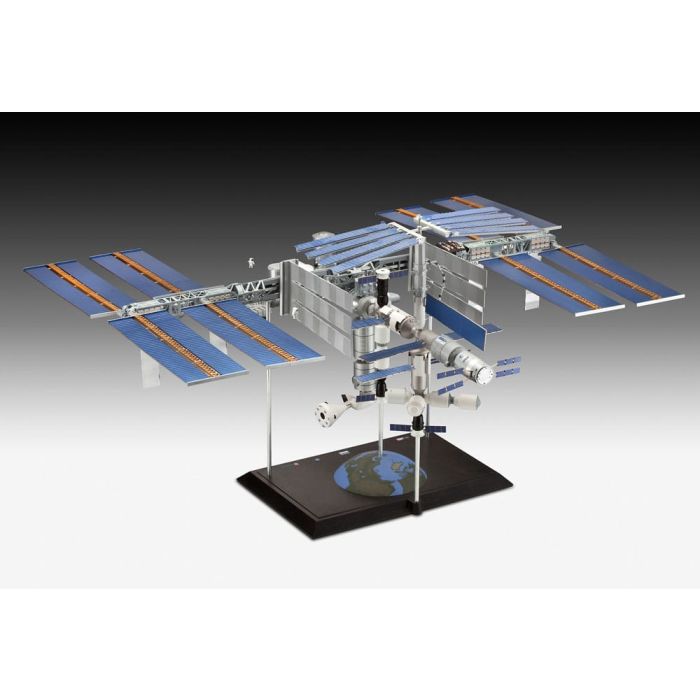 International Space Station ISS Model Kit 1/144 25th Anniversary Platinum Edition 74 cm
