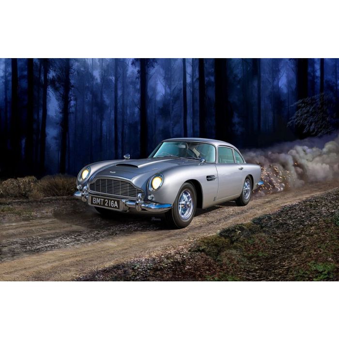 James Bond Model Kit Gift Set 1/24 Aston Martin DB5 (Goldfinger)