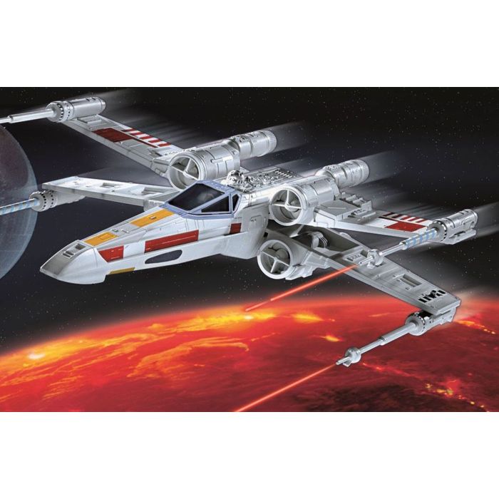 Star Wars Model Kit 1/57 X-wing Fighter 22 cm
