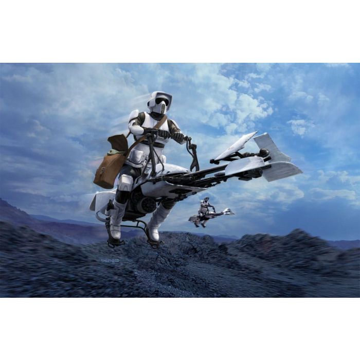 Star Wars Model Kit 1/12 Speeder Bike 26 cm