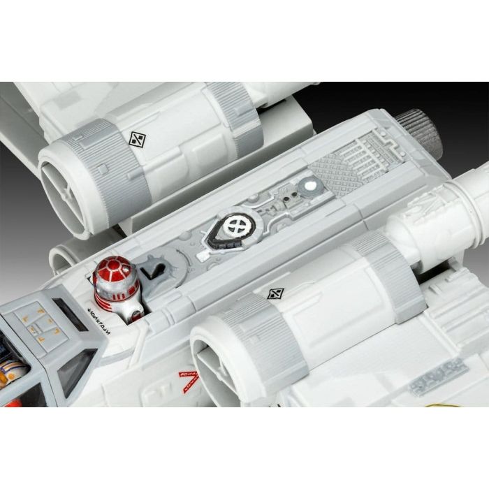 Star Wars The Mandalorian and Grogu Revell Model Kit 1/57 New Republic X-Wing Fighter 22 cm