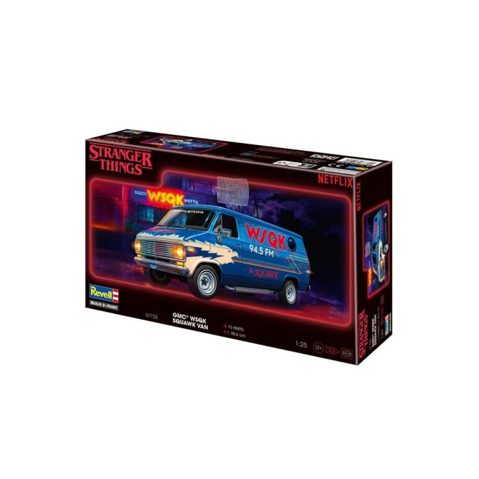 Stranger Things Model Kit 1/25 Squawk Van 21 cm