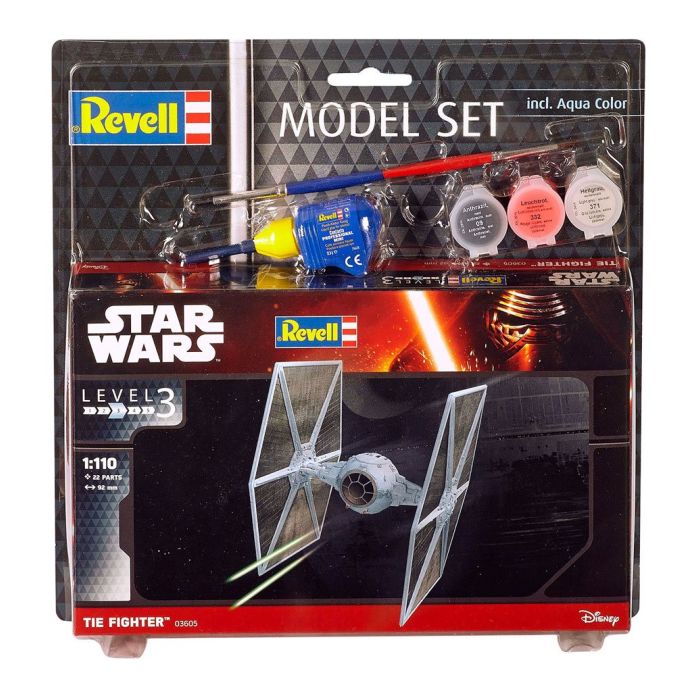 Star Wars Model Kit 1/110 Model Set TIE Fighter 9 cm