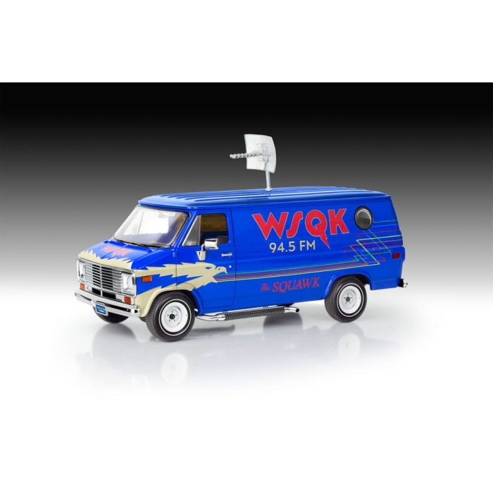 Stranger Things Model Kit 1/25 Squawk Van (Aqua Color) 21 cm
