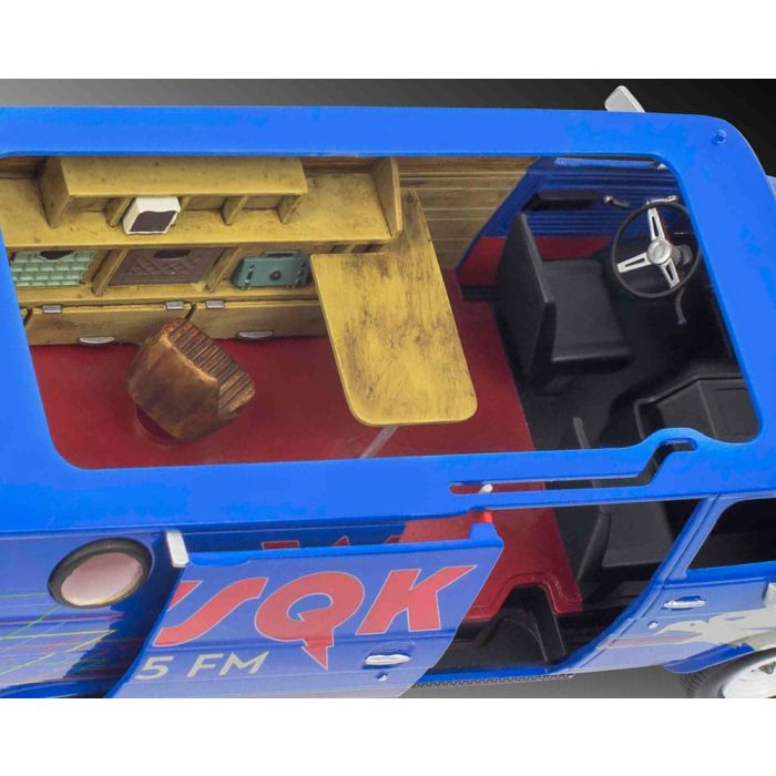 Stranger Things Model Kit 1/25 Squawk Van (Aqua Color) 21 cm