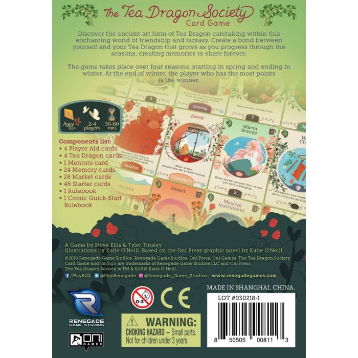 Tea Dragon Society card game *Englische Version*