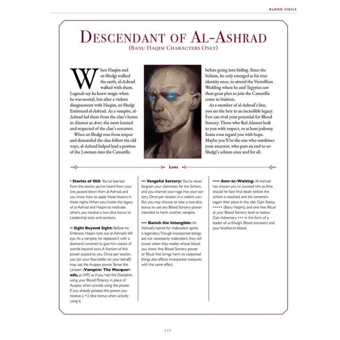 Vampire: The Masquerade 5th Edition RPG book Blood Sigils Sourcebook *Englische Version*