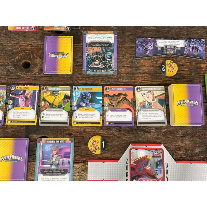 Power Rangers card game Deck-Building *Englische Version*