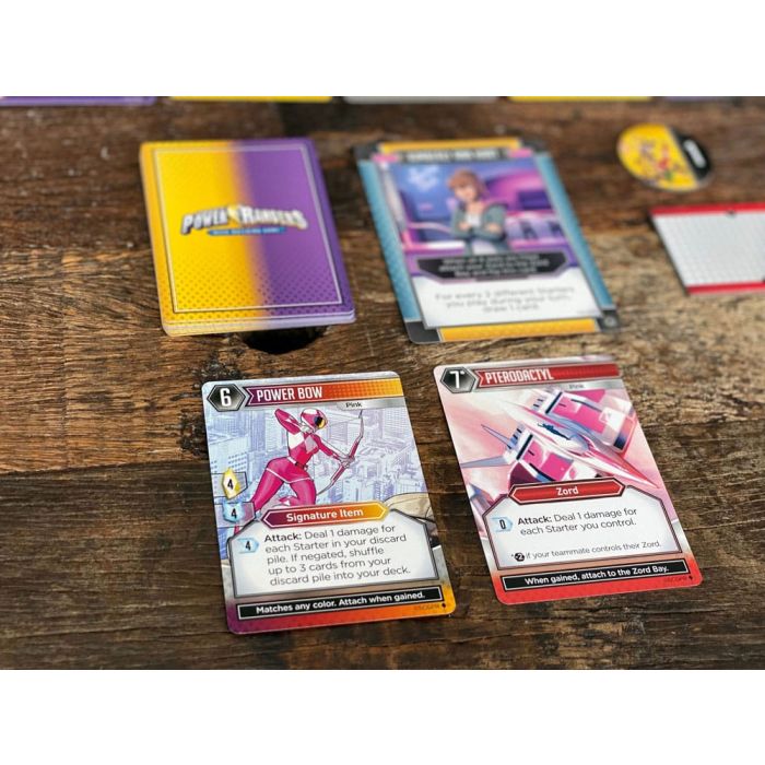 Power Rangers card game Deck-Building *Englische Version*
