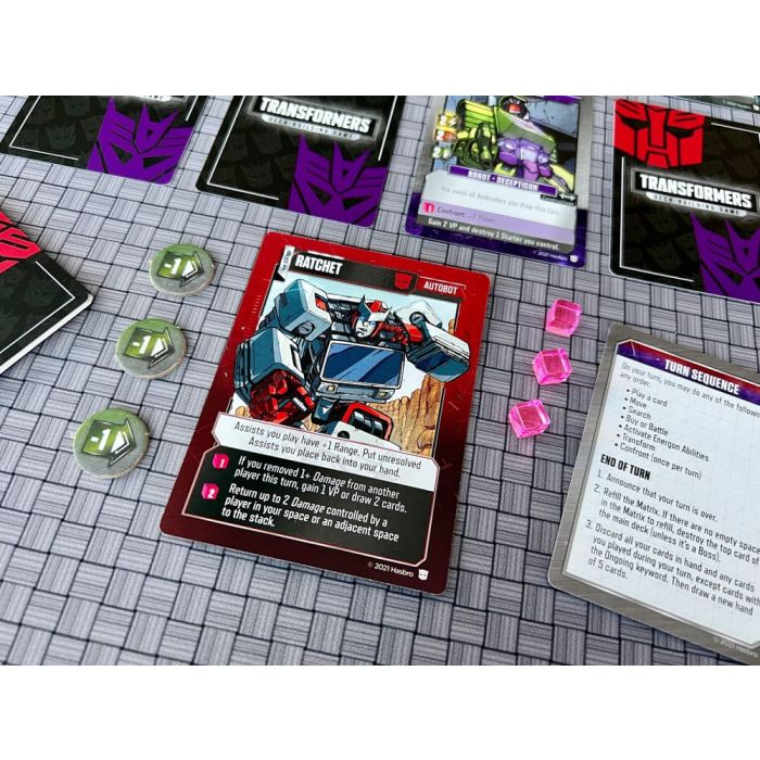 Transformers card game Deck-Building *Englische Version*