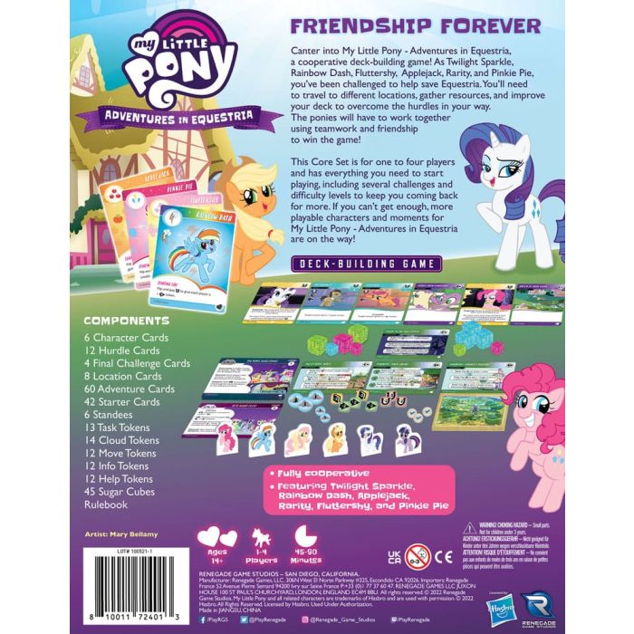 My Little Pony card game Deck-Building Adventures in Equestria *Englische Version*