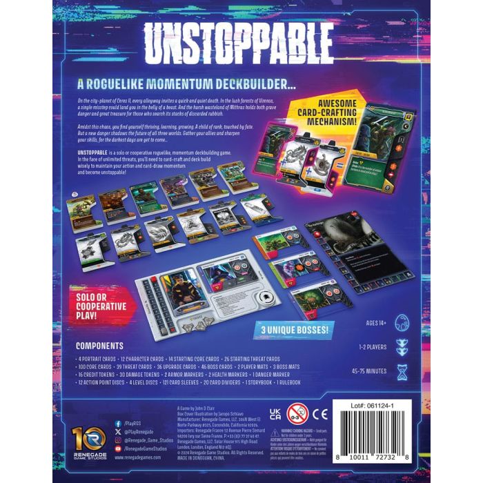 Unstoppable card game *Englische Version*