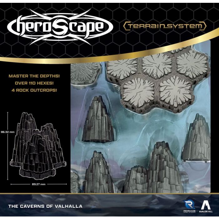 Heroscape Terrain Expansion The Caverns of Valhalla *English Version*