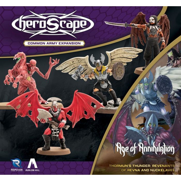Heroscape Army Expansion Age of Annihilation Revenants of Revna & Nuckelavee (Common) *English Version*
