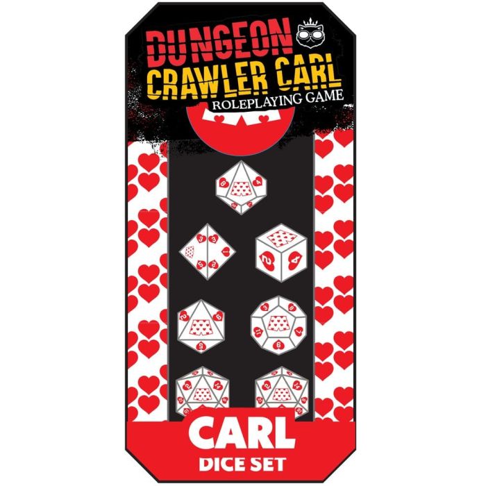 Dungeon Crawler Carl RPG Dice Set Carl’s Enchanted Big Boi Boxers
