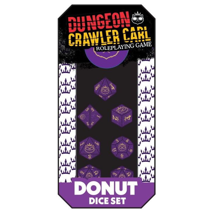 Dungeon Crawler Carl Dice Set Princess Donut’s Enchanted Crown