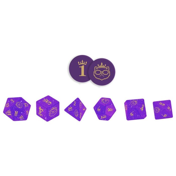 Dungeon Crawler Carl Dice Set Princess Donut’s Enchanted Crown