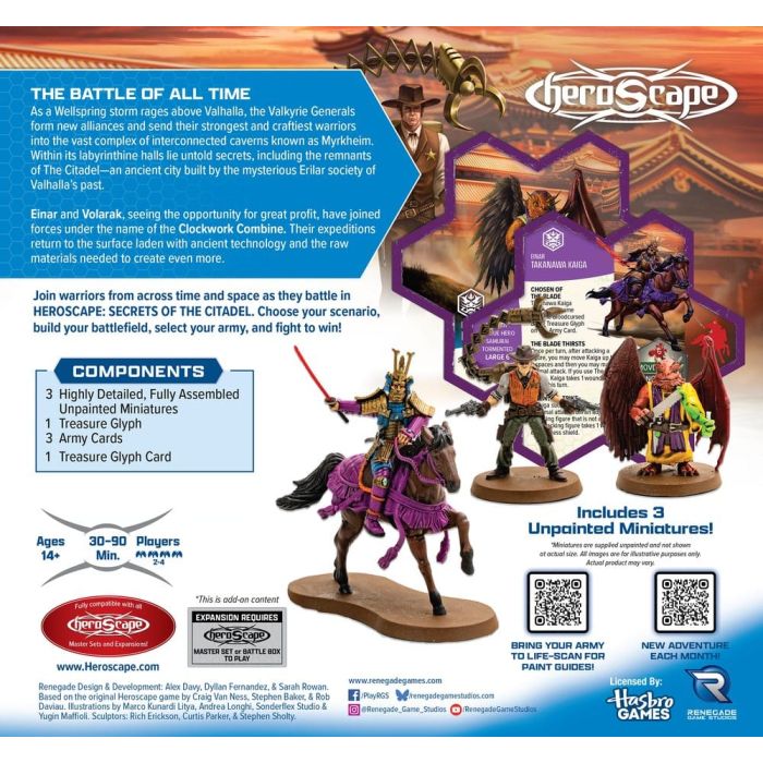 Heroscape Army Expansion Crooked Crew of the Clockwork Combine *English Version*