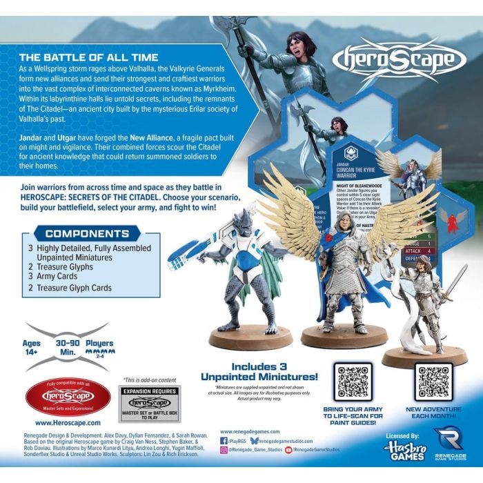 Heroscape Army Expansion Paragons of the New Alliance *English Version*