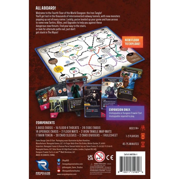 Dungeon Crawler Carl Unstoppable: The Iron Tangle Expansion *English Version*