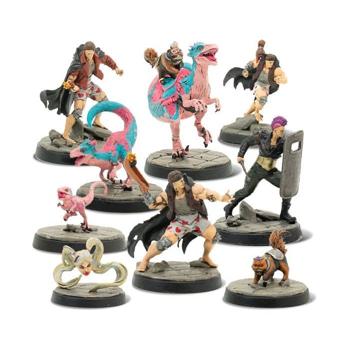 Dungeon Crawler Carl Miniatures Set 1 The Royal Court