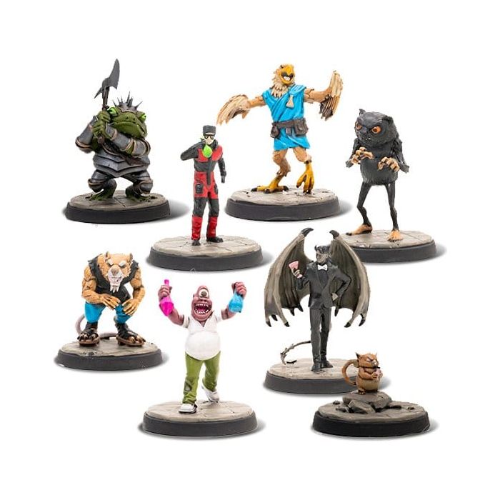Dungeon Crawler Carl Miniatures Set 3 Mobs of Mordecai
