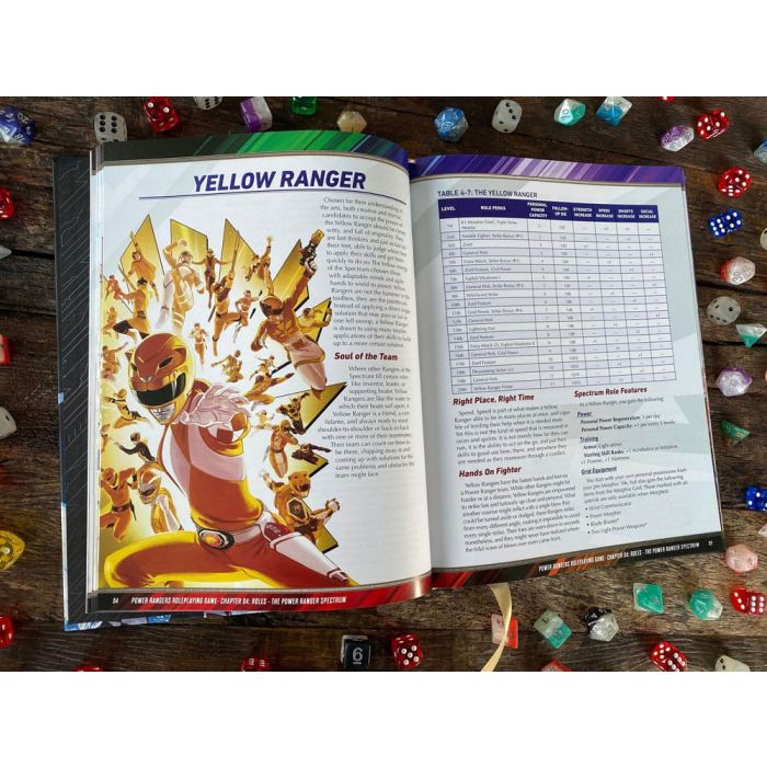 Power Rangers RPG Rulebook Core *Englische Version*