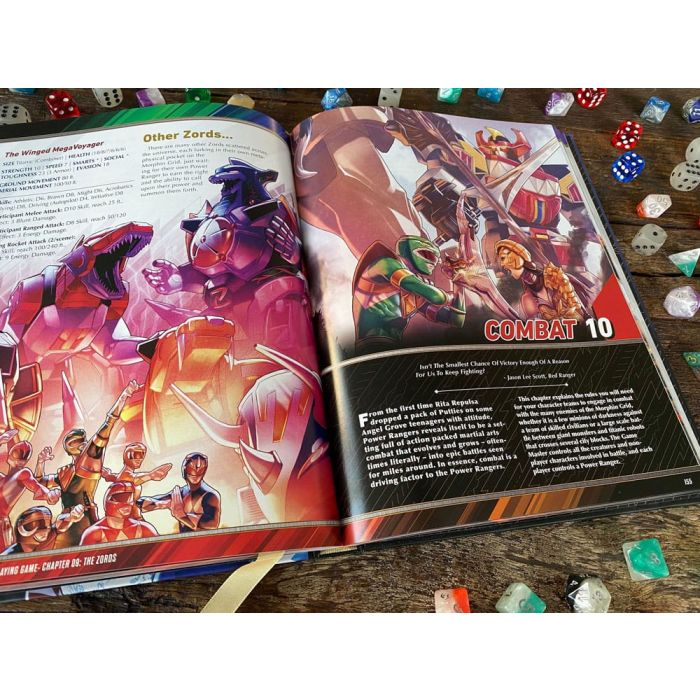 Power Rangers RPG Rulebook Core *Englische Version*