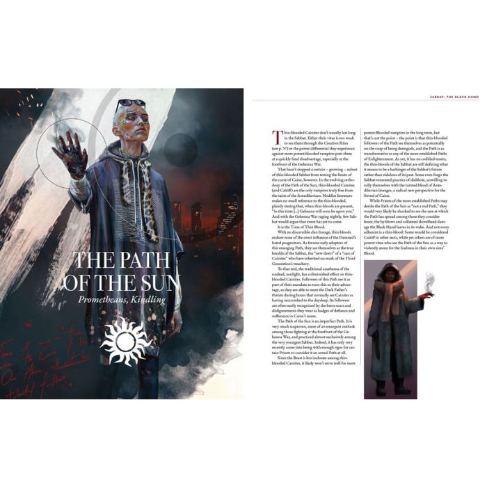 Vampire: The Masquerade 5th Edition RPG book Sabbat: The Black Hand Sourcebook *Englische Version*