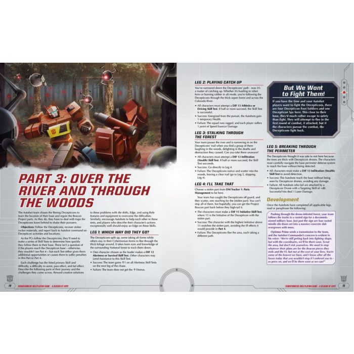 Transformers RPG A Beacon of Hope Adventure & GM Screen *Englische Version*