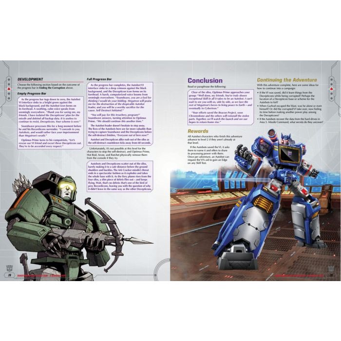 Transformers RPG A Beacon of Hope Adventure & GM Screen *Englische Version*