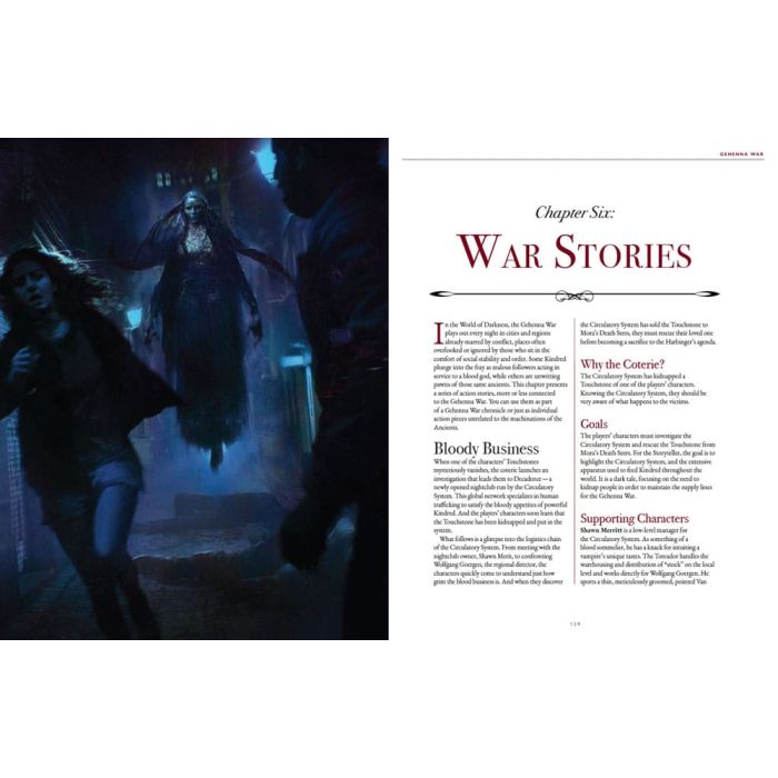 Vampire: The Masquerade 5th Edition RPG book Gehenna War Sourcebook *Englische Version*